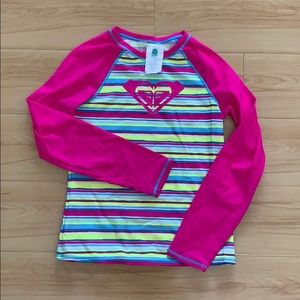 Roxy Rash Guard Girl Size M